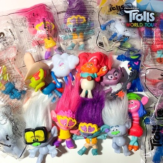 [มีเก็บปลายทาง] Trolls ของเล่น Mc มือ1 ในแพ็คเลยค่ะ