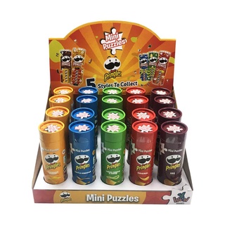 [ใช้ 2 โค้ดลดเพิ่ม] Ywow Mini Puzzles Pringles ของเล่น จิ๊กซอว์​เด็ก พริงเกิลส์ พัซเซิล เสริมพัฒนาการเด็ก ลวดลาย จากขนมแสนอร่อย สีสันสดใส จำนวน 50 ชิ้น ในกล่อง