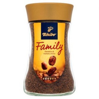 ✨นาทีทอง✨ กาแฟ ทชิโบ โกลด์ แฟมมิลี่ ขนาด 200กรัมต่อขวด  Tchibo Gold Family Coffee Intensity Invigorating Strong 200g/bot