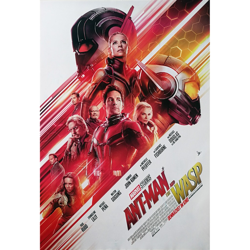 โปสเตอร์ หนัง แอนท์-แมน และ เดอะ วอสพ์ Ant-Man and the Wasp 2018 POSTER 24”x35” Inch Superhero Marvel