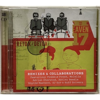 2CD 2ซีดีเพลง Heaven 17 อัลบั้ม Retox/Detox Remixes &amp; Collaborations ลิขสิทธิ์ ซีล