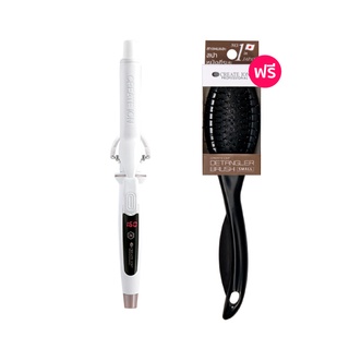 CREATE ION Elemea Curl 26mm.เครื่องม้วนผมแกนร้อน แถมฟรี แปรงสางผม Detangler Brush