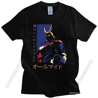 T-shirt  เสื้อยืด ผ้าฝ้าย 100% พิมพ์ลายอนิเมะ Boku No Hero Academia แฟชั่นคลาสสิก สําหรับผู้ชาย LHZYS-5XL