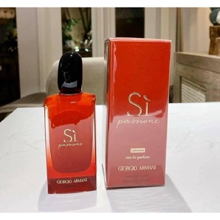 ARMANI SI PASSION INTENSE ▪️100ML ▪️ INBOX ไม่ซีล ▪️ ส่งฟรี  1450.-