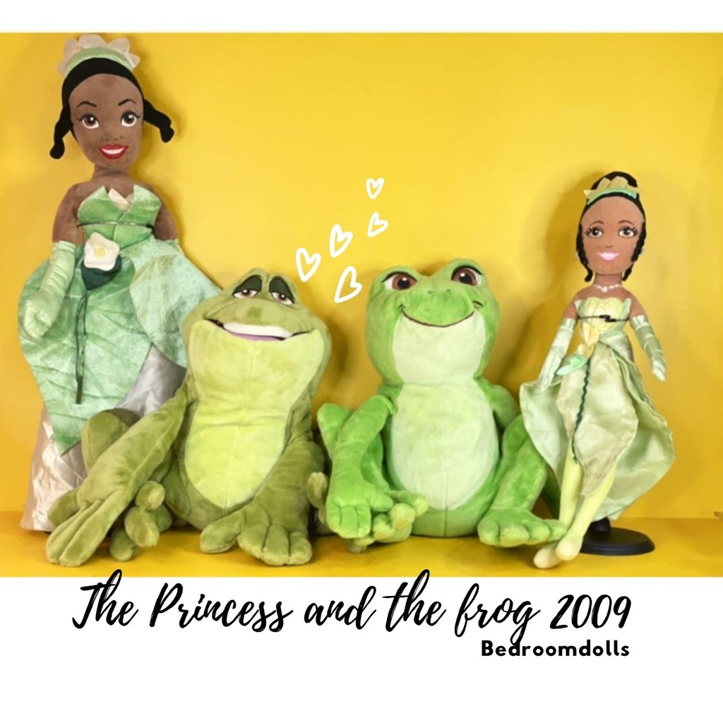 เจ้าหญิงเทียน่า Tiana และเจ้าชายกบ ตุ๊กตาจากเรื่อง The Princess And The  Frog 2009 ของดิสนีย์ Disney สวยมากก | Shopee Thailand