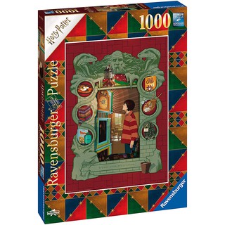 จิ๊กซอว์ Ravensburger -  Harry Potter at home with the Weasley Family  1000 piece  (ของแท้  มีสินค้าพร้อมส่ง)