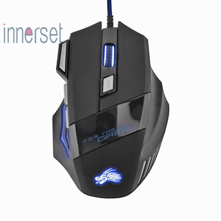 [Innerset] เมาส์เกมมิ่ง 7สี Backlight Dpi สามารถปรับได้