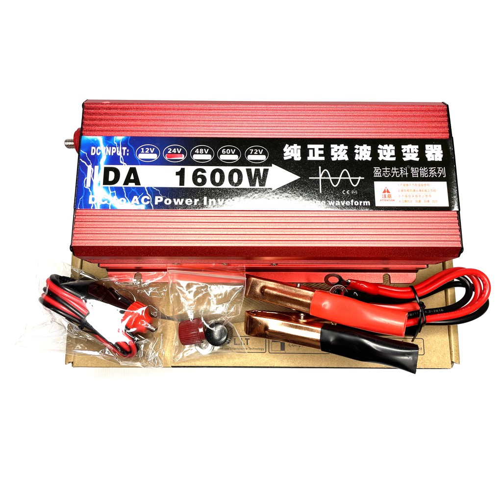 อินเวอร์เตอร์1600W เพรียวซายเวฟของอินเวอร์เตอร์ pure sine wave