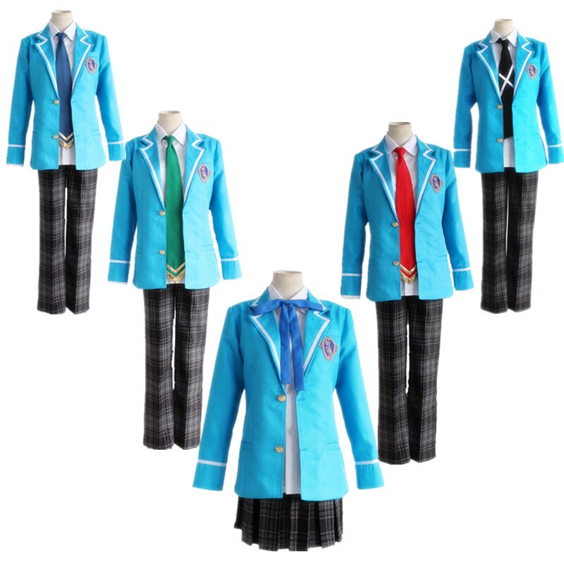 ชุดคอสเพลย์ อัศวิน Ensemble Stars Cosplay Knights Tsukinaga Leo Trickstar Hokuto Hidaka Narukami Ara