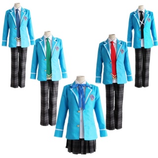 ชุดคอสเพลย์ อัศวิน Ensemble Stars Cosplay Knights Tsukinaga Leo Trickstar Hokuto Hidaka Narukami Arashi Aoi Yuta Akehoshi Subaru
