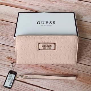 กระเป๋า Guess กระเป๋าสตางค์ใบยาวซิปรอบ