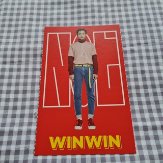 [พร้อมส่ง] โปสการ์ด หน้าแผ่นพับ วินวิน Winwin NCT 2019 Seasons Greetings Mini Brochure Postcard