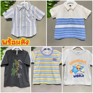 🎈พร้อมส่ง🌈เสื้อเด็ก เสื้อเดี่ยวเด็กผู้ชาย 0-6 ขวบ รวมแบรนด์ต่างๆ และ Carters (Lot63/16)