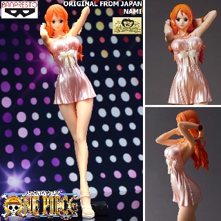 Model Figure งานแท้ Original แมวทอง One Piece วันพีซ เต็มพิกัดสลัดจอมลุย วันพีช Glamour &amp; Glitter Nami นามิ ชุดเดรส