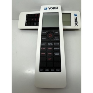 รีโมทแอร์ YORKหน้าตาเหมือนกัน ทำขึ้นมาใช้แทนกันได้ ไม่ต้องจู…