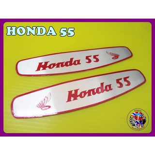 เพจข้างถัง  -   HONDA 55 FUEL TANK ALUMINUM DECAL