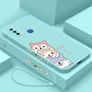 เคสโทรศัพท์มือถือ ซิลิโคน ลายการ์ตูนน่ารัก สําหรับ vivo y11 y12 y15 y17 y19 y30