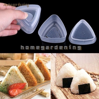 Onigiri แม่พิมพ์ทรงสามเหลี่ยมสําหรับทําข้าวปั้นซูชิ