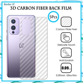 ฟิล์มหลังลายคาร์บอนไฟเบอร์สำหรับเคสโทรศัพท์มือถือสําหรับ Oneplus 9 8T Plus 8 7T 7 Pro 6T 6 5T 5 Nord N10