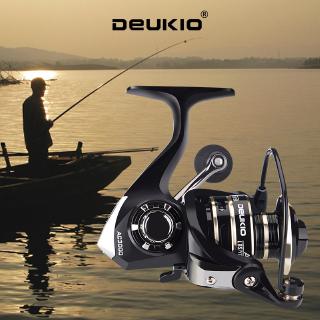 DEUKIO รีลปั่น AC2000-7000 รอก สปิน รอกตกปลา สปินนิ่ง รอกตกปลา เบ็ดตกปลา พร้อม รอก