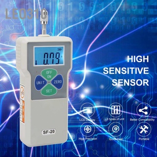 Leo310 SF-20 Portable Push and Pull Tester Meter Digital Force Gauge 20N/2kg/4.5b​ 100-240V