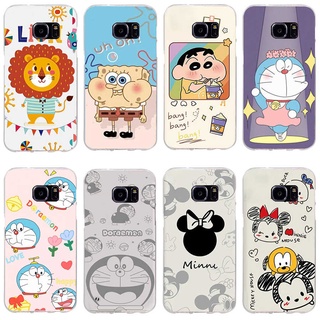 Samsung Galaxy s4 s5 s7 s7 edge เคส TPU นิ่ม ซิลิโคน ป้องกัน เคสโทรศัพท์