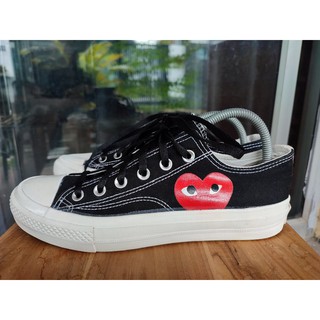 Converse CDG Chuck Taylor size 42 27 cm รองเท้าของแท้มือสอง สภาพเหมือนใหม่ ขาดแค่กล่อง รุ่นนี้ราคาสูงอยู่นะครับ