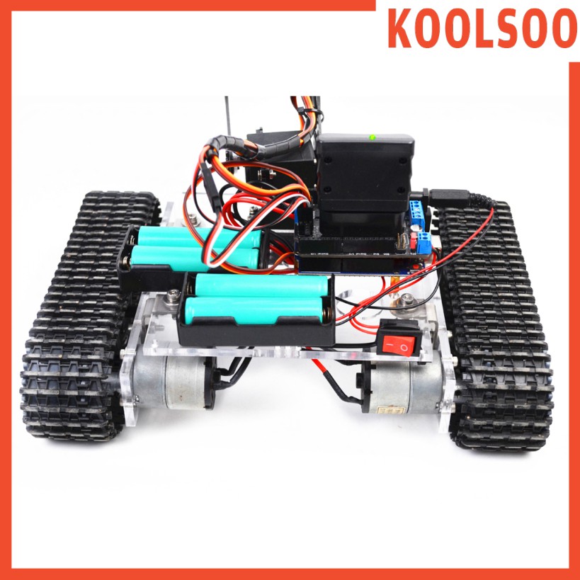 Koolsoo Manipulator Diy 4 Dof Ps2 Remote Control Handle Robot Tank Chassis Mechanical Arm For For Arduino Robotics Lea Shopee Thailand