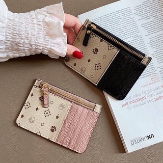 SENSES// Card Holder Female Ultra-Thin Coin Purse Versatile Bag Exquisite High-End Multi-Card Holder Card Case Wallet YKmW