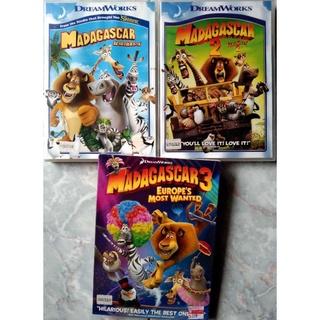 📀 DVD SET MADACASCAR 1-3 🦁🦓🦒🦛🐧🦡🦝