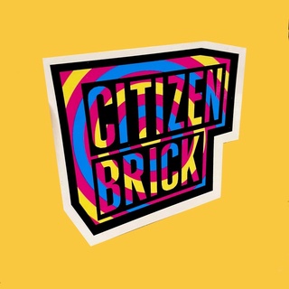 Citizen Brick giveaway sticker limited edition