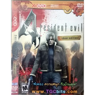 แผ่นเกมส์ PS2 Resident Evil 4 (มีสูตร)