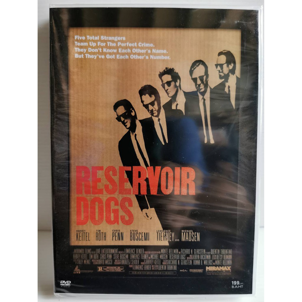 DVD : Reservoir Dogs (1992) ขบวนปล้นไม่ถามชื่อ "Harvey Keitel, Tim Roth" A Film by Quentin Tarantino