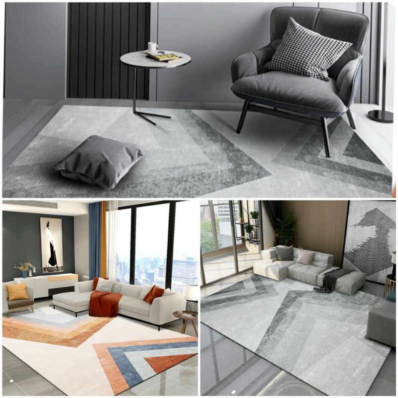 พรมปูพื้น พรม สินค้ามี 2 ลาย มี 5 ขนาด (120x160/140x200/160x230/180x280/200x300 ) พรม พรมตกแต่ง พรมต