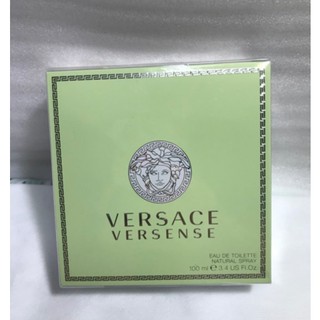 Versace Versense EDT 100ml (ฝาแฝด chance เขียว) กล่องซีล(เช็คสต้อคก่อนทำรายการนะคะ)