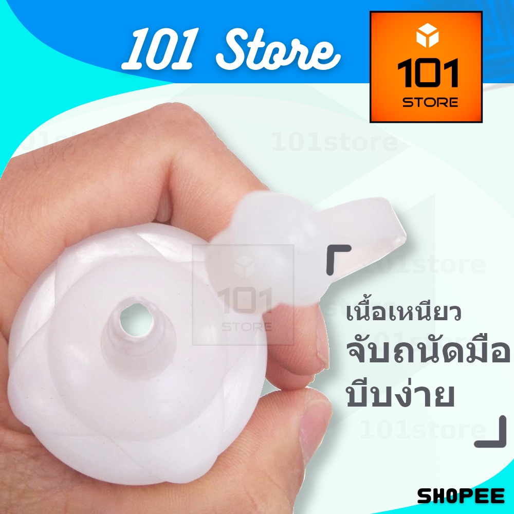 [101Store ] กดซื้อครบ6แถม1 ขวดบีบซอส  รูใหญ่ สีขาว ใส่นม ใส่ไซรัป อย่างดี ตราเรืองวา สแตนดาร์ด RW9091 ขนาด500ml ราคา ถูกที่สุด ดีลบีเคเค แกลเลอรีภาพที่ 3