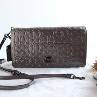 Coach 40649 Dinky in signature leather