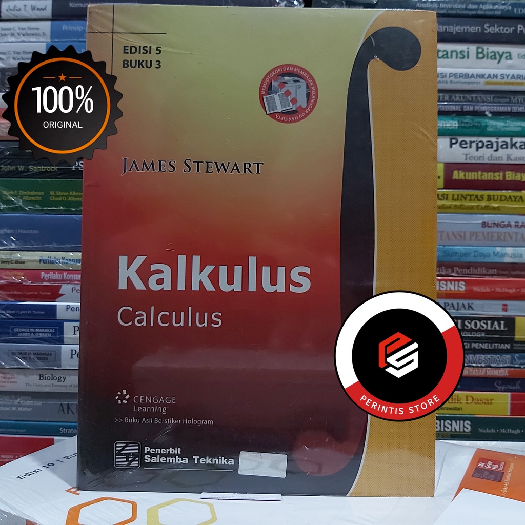 หนังสือแคลคูลัส 3 รุ่นที่ 5 โดย James Stewart SALEMBA