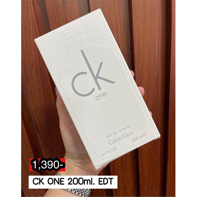 CK ONE 200 ml EDT ของเเท้100%🔥
