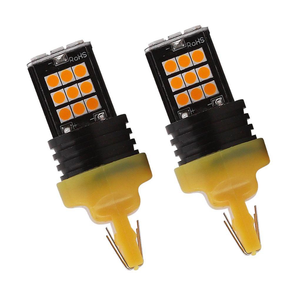 หลอดไฟ7443 T 20 Led W 21 / 5 W หลอดไฟ Led 3030 24 Smd สําหรับรถยนต์