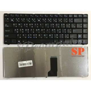 KEYBOARD ASUS คีย์บอร์ด ASUS A42F A42J A42S A43S K42J K43S K43E UL30 U30 (TH-US สีดำ)