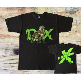 เสื้อยืดเด็กผช - มงคล/กิลแดน - Wwe D-GENERATION X Crewneck เสื้อเชิ้ตโลก Wres เสื้อยืดสําหรับผู้ชาย