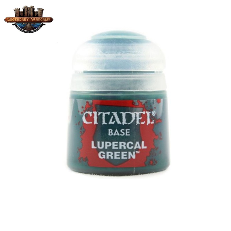 [P360พร้อมส่ง] Citadel : BASE: LUPERCAL GREEN (12ML) สีอะคริลิคสำหรับทาโมเดล