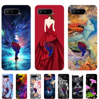 เคสโทรศัพท์ซิลิโคน TPU แบบนิ่ม ลายการ์ตูนน่ารัก สําหรับ Asus ROG Phone 5 Pro Asus ROG Phone5