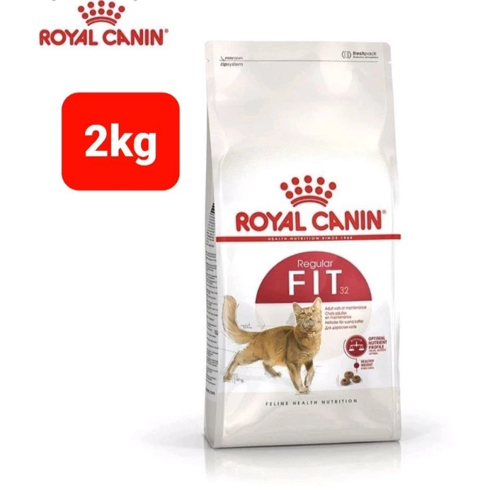 Royal Canin Fit 2 Kg โรยัลคานิน อาหารสำหรับแมวโตอายุ 1 ปีขึ้นไป ขนาด 2 กิโลกรัม