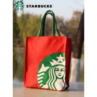 พร้อมส่ง✔️Starbucks Merry X-Mas Handbag