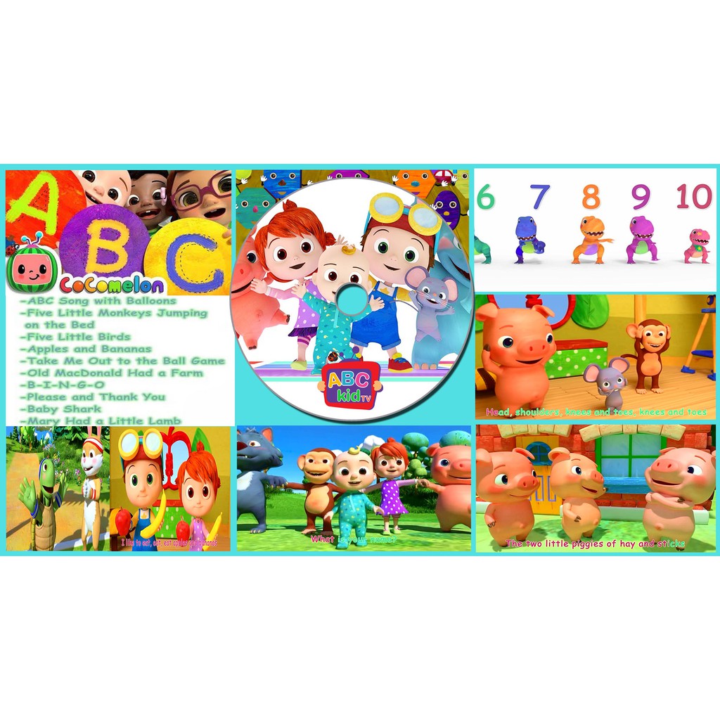 เพลงเด็ก DVD ABC Kids TV สื่อดัง