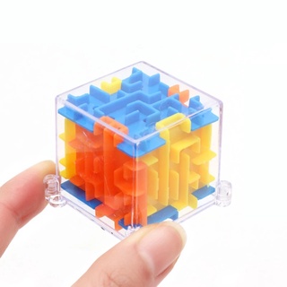 ของเล่น Fidget Toys 3D Rubik Cube เขาวงกตหกด้านช่วยเสริมการเรียนรู้เด็ก