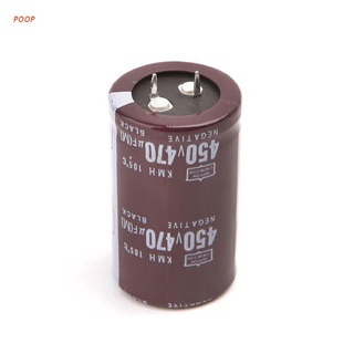 POOP Electric Welder 450V 470uF Aluminum Electrolytic Capacitor Volume 30x50