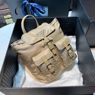 กระเป๋าสะพายเป้ ปราด้า Backpack nylon mini Size 17cm
